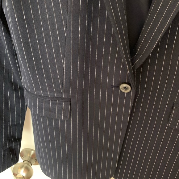 BANANA REPUBLIC STURDY BLAZER NAVY - Picture 4 of 8